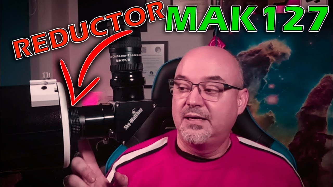 Reductor de focal para telescopios Maksutov. Más polivalencia para astronomía de cielo profundo.