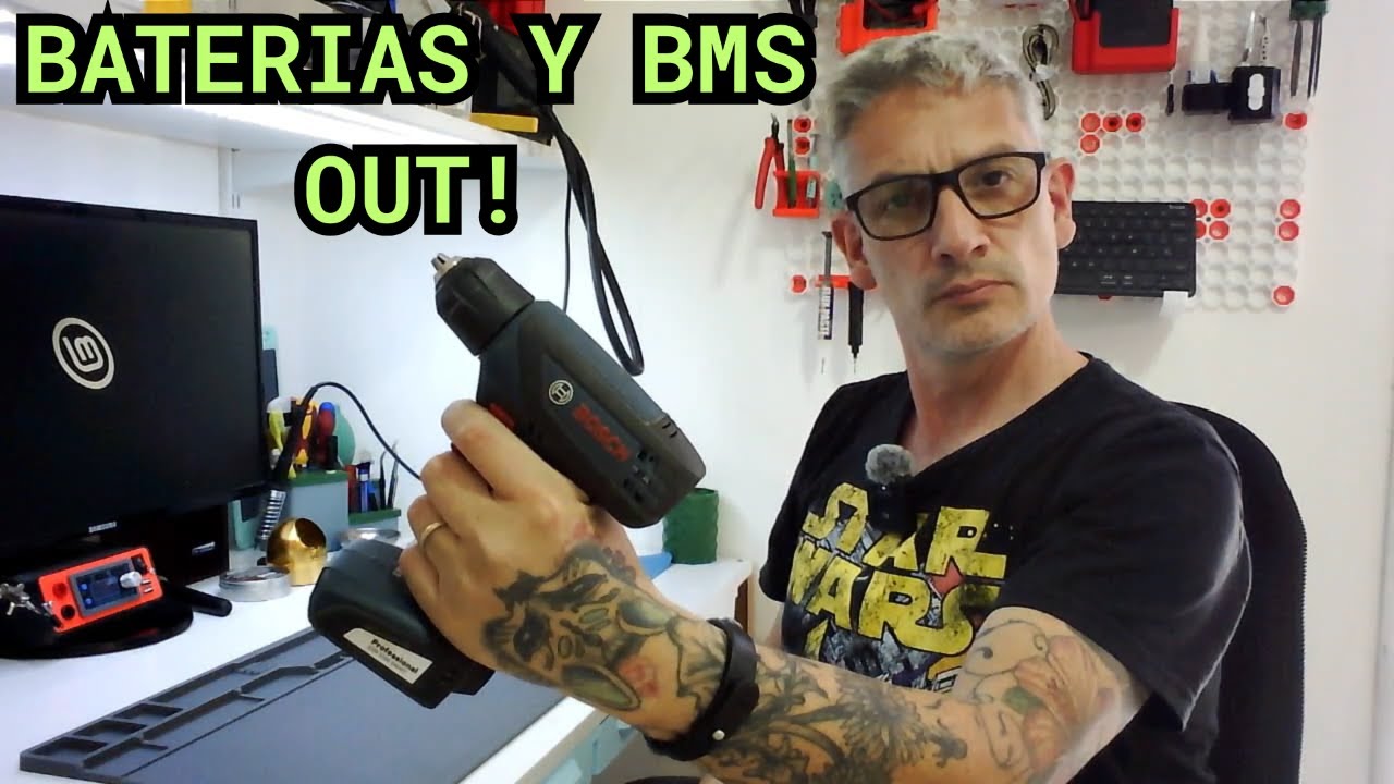 [CAMBIAR] BATERIAS y BMS de taladro inalambrico BOSH