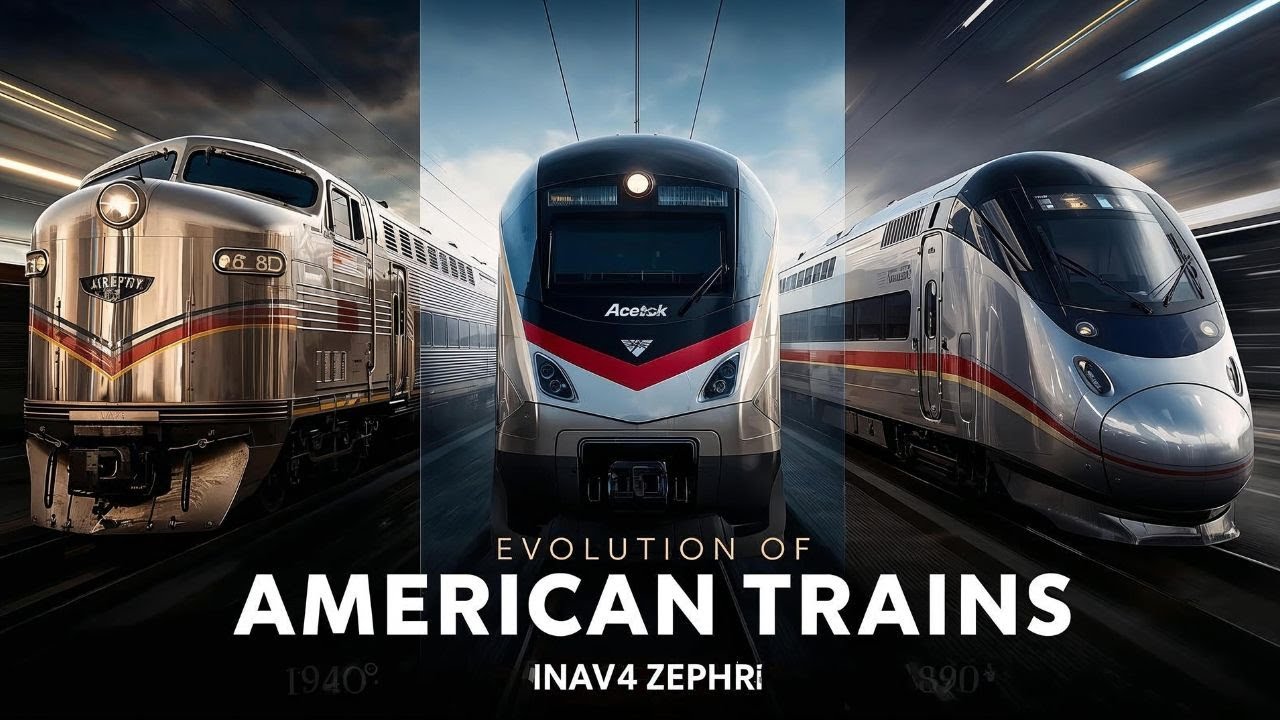 Evolution of American Trains | From Pioneer Zephyr to Avelia Liberty
