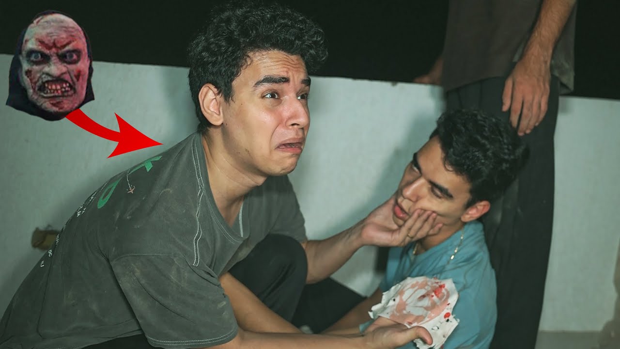 المخلوق الغريب هجم علينا 😱 اخويا اتلعن !!💔 