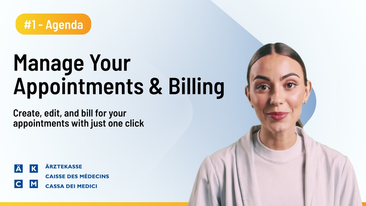 EN | HIP Software – 01 – Manage Appointments & Invoices: The HIP Agenda (Caisse des Médecins)