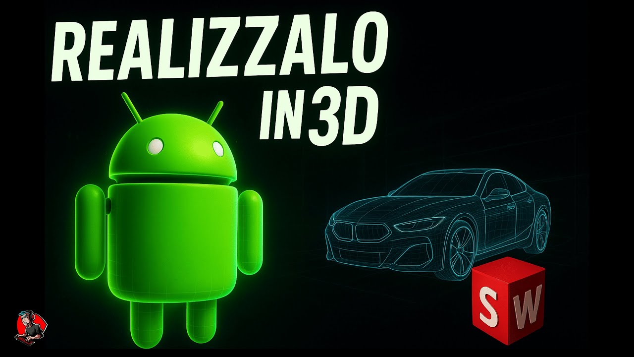 Robot Android con Solidworks: "Sfide di deisgn 3D"
