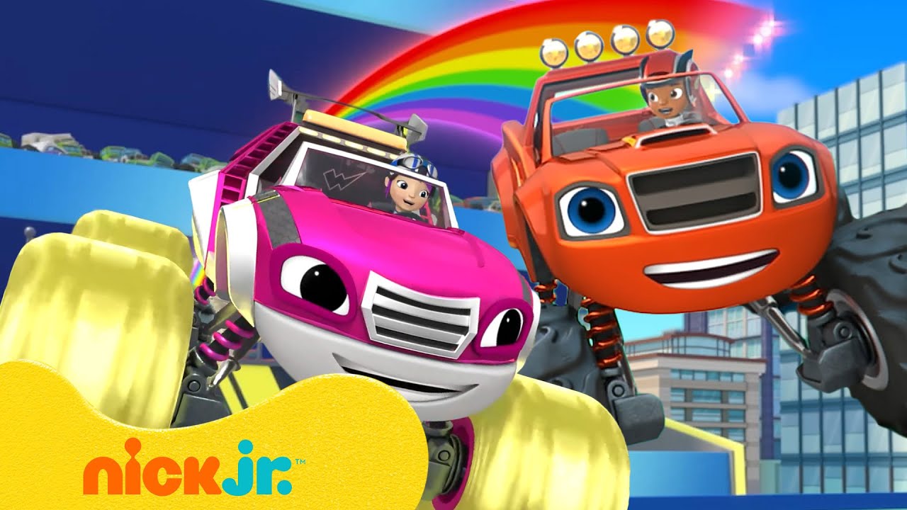 Blaze e le Mega Macchine | Super salvataggi e trasformazioni! | Nick Jr. Italia