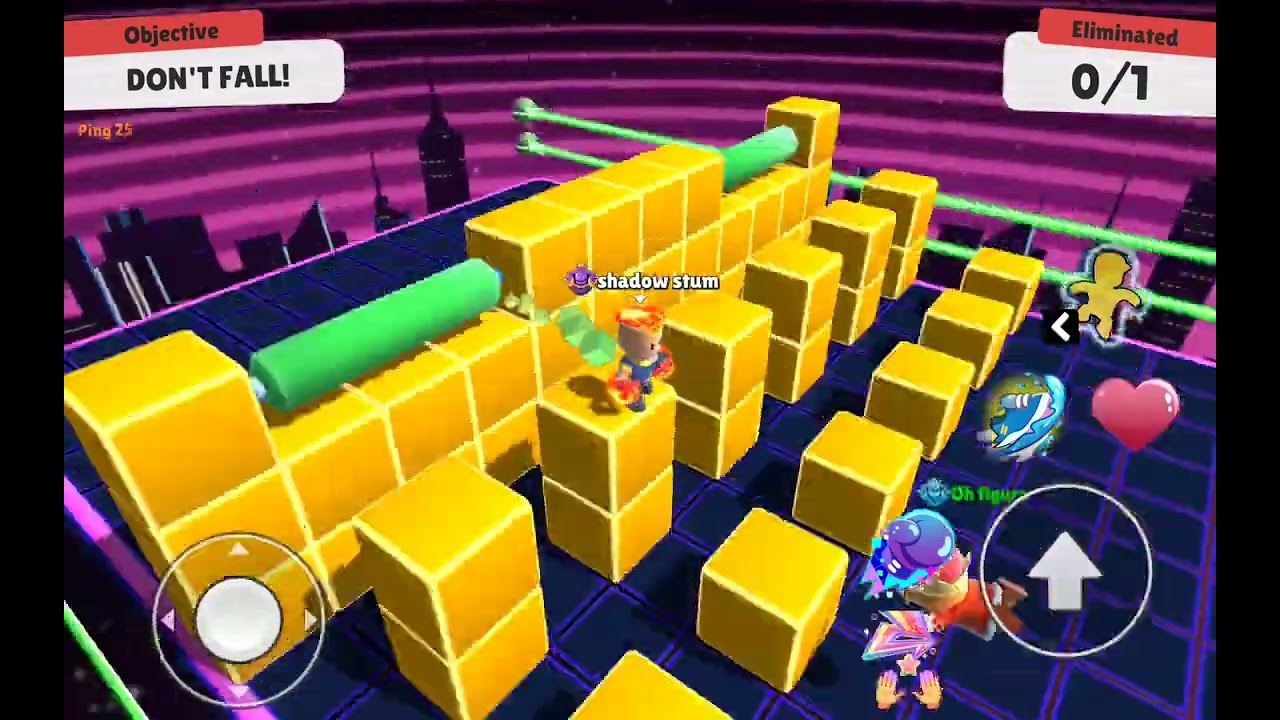 stumble guys pls enjoy and stay tuned for the end and see a weird jump