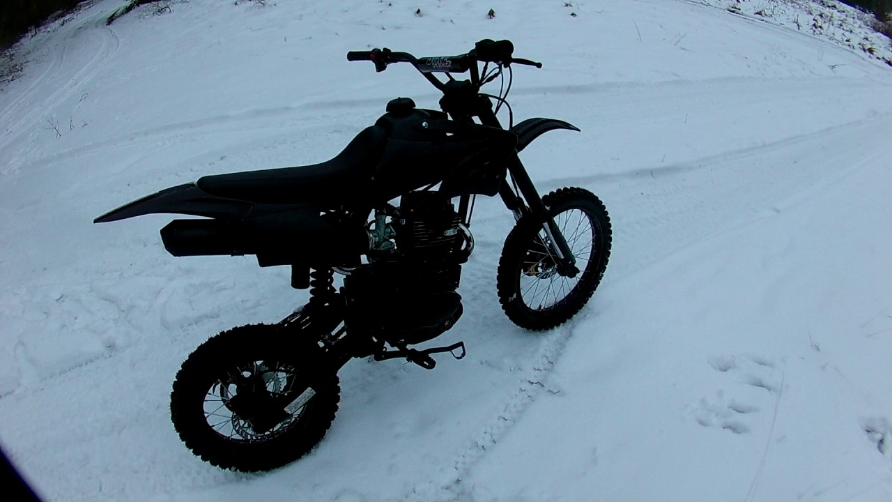 nowy cross loncin 250 -pierwsze odpalanie...