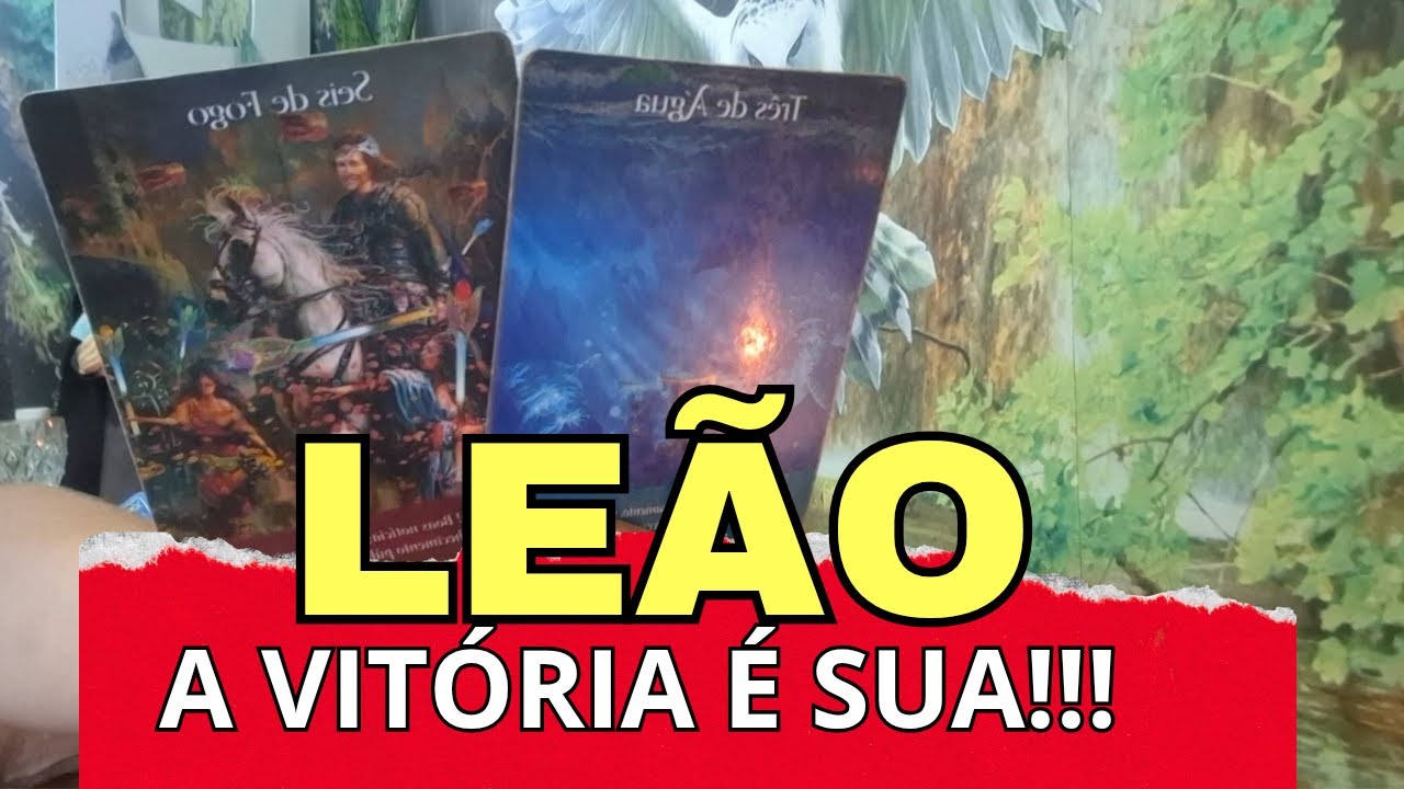 LEÃO 🦁 O UNIVERSO VAI FAZER TODOS APLAUDIREM VOCÊ 🥳VOCÊ VAI COMEMORAR O QUE MUITOS DUVIDARAM 🥂