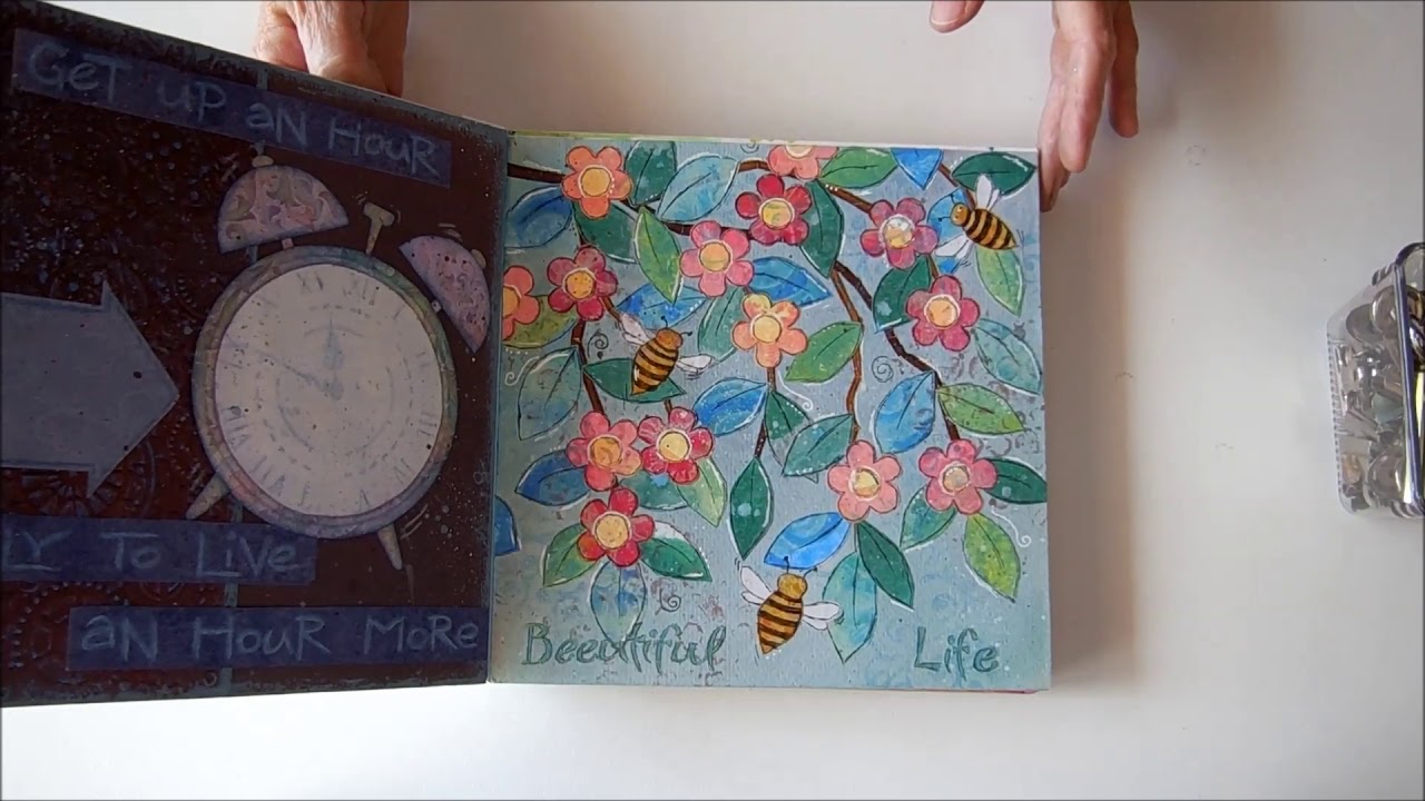 Binding loose journal pages into a book