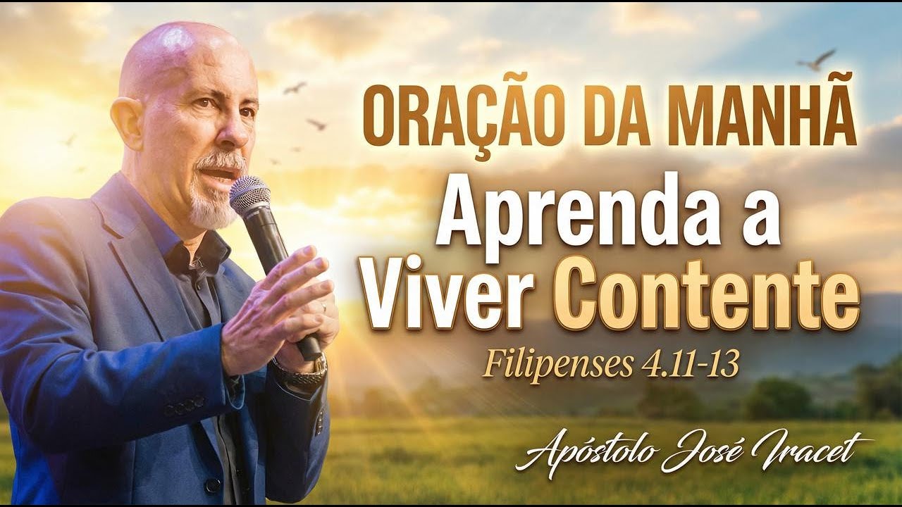 ORAÇÃO DA MANHÃ - 16/03 - APÓSTOLO JOSÉ IRACET