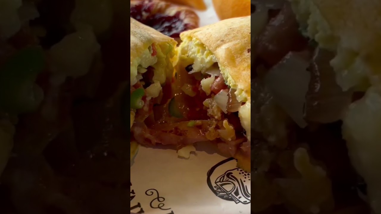 Blue Iguana Cantina has THE BEST breakfast burritos! #shorts #carnival #blueiguana