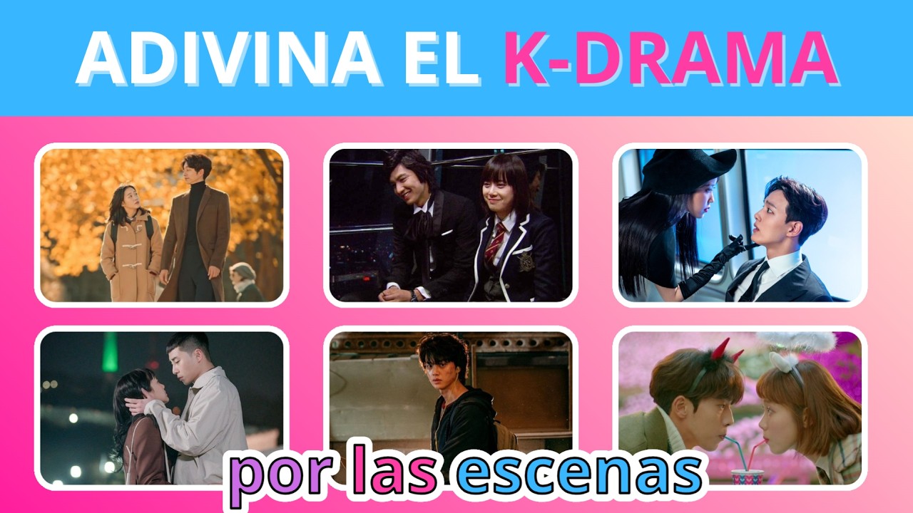 🎬Adivina el K-Drama con Solo 4 Imágenes | Reto para Verdaderos Fans