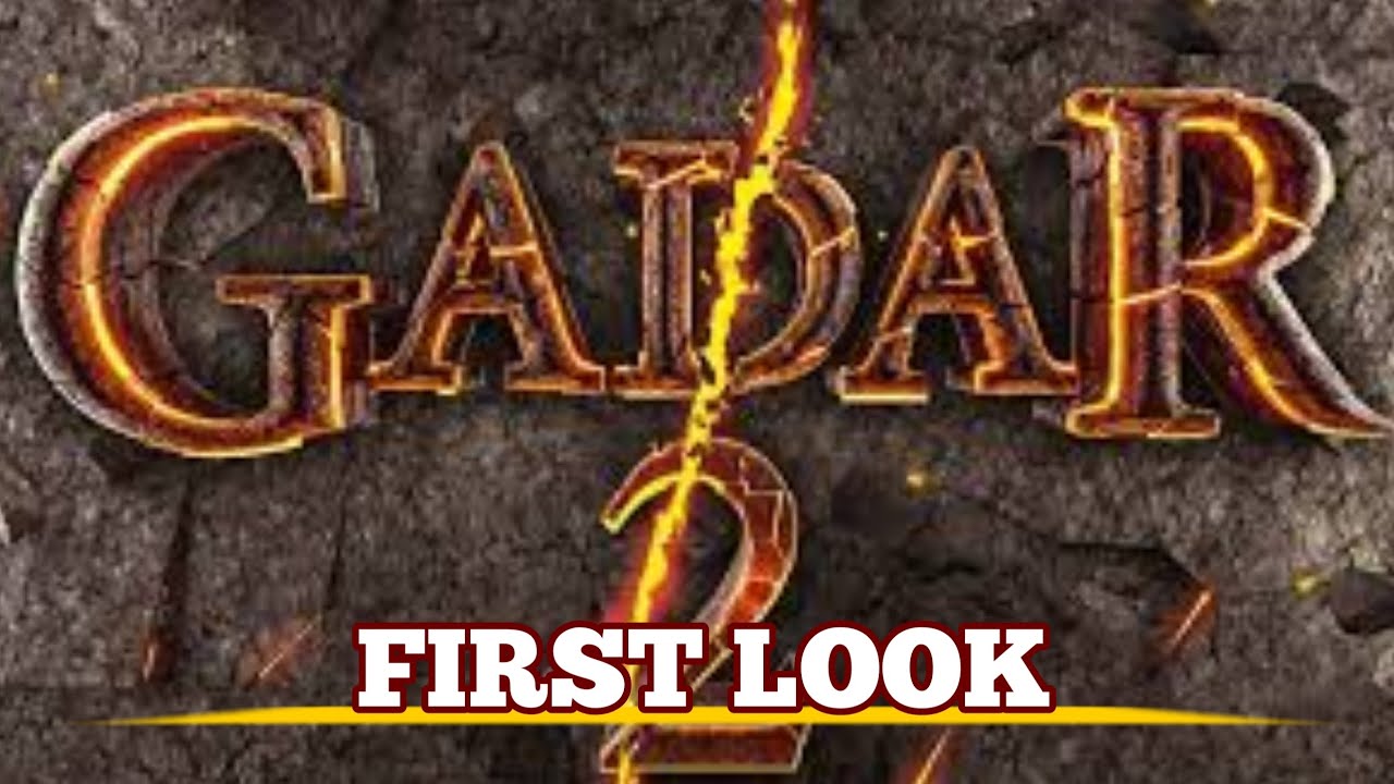 Gadar 2 FIRST LOOK || Sunny deol || Indian Film