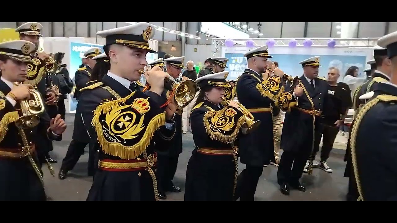 Banda de Cornetas y Tambores N° P Jesús Cautivo de Oliva (Valencia)  en FITUR 25/1/2025