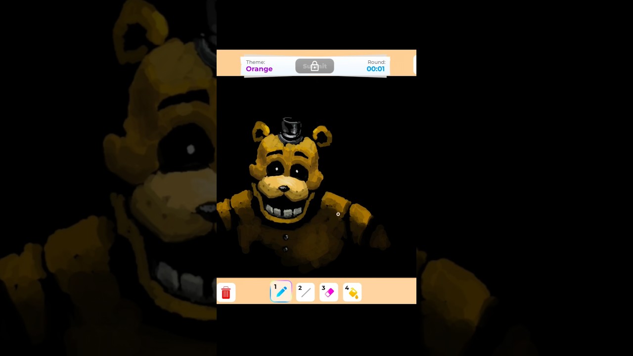 Fnaf in Roblox #fnaf #shorts #roblox #speedraw #art #viral