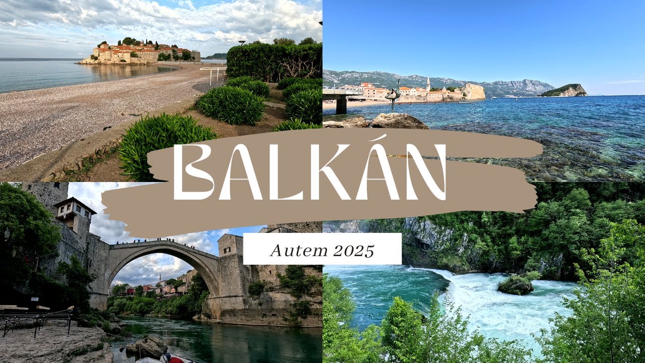 Projeďte s námi Balkán | Albánie, Černá Hora, Bosna a Hercegovina, Chorvatsko | Autem za 11 dní 2025