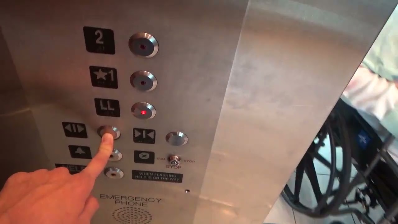 Dilapidated MEI/Schindler Hydraulic Elevator at Cherry Hill Mall Cherry Hill NJ