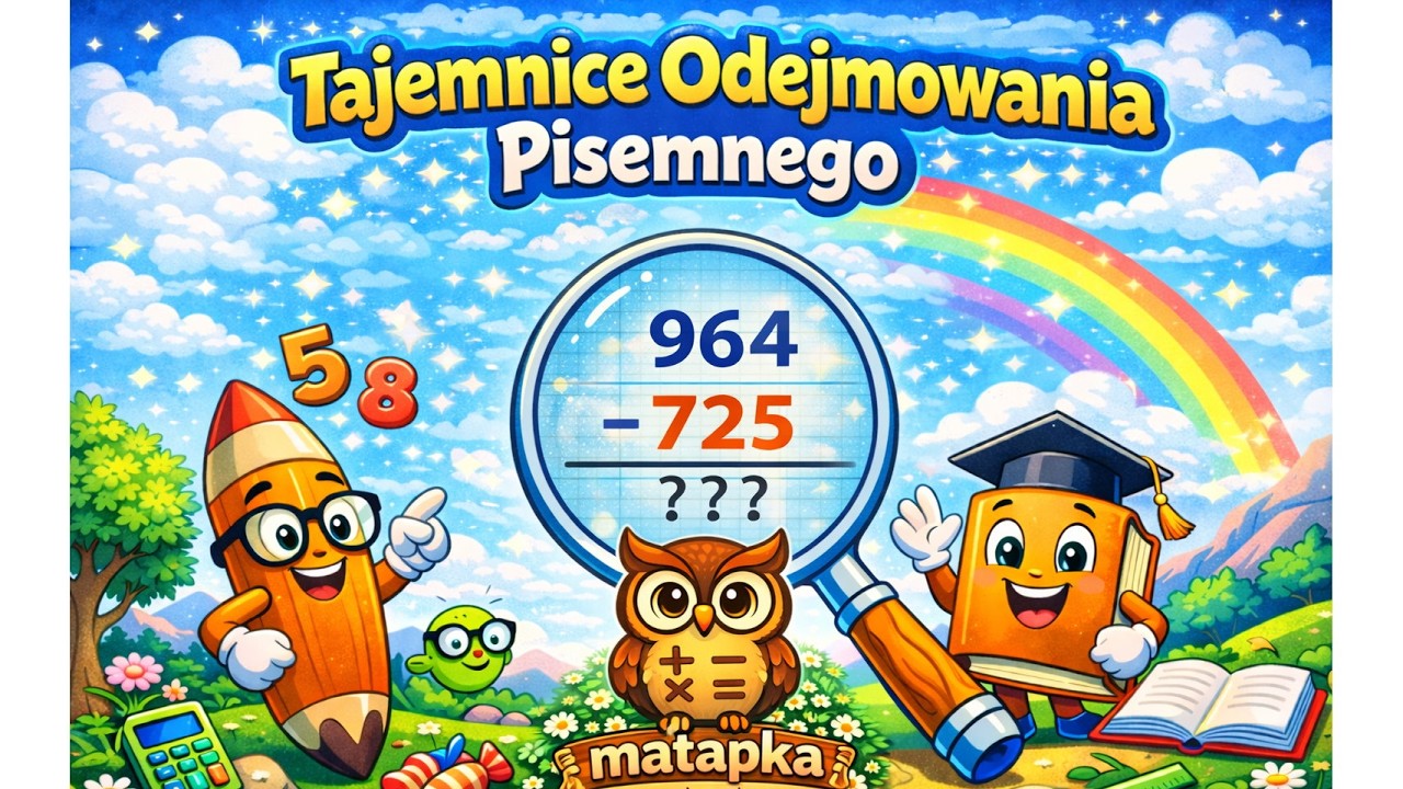 Klasa 4 - Odejmowanie pisemne - MatBox.SI 14.02.2026
