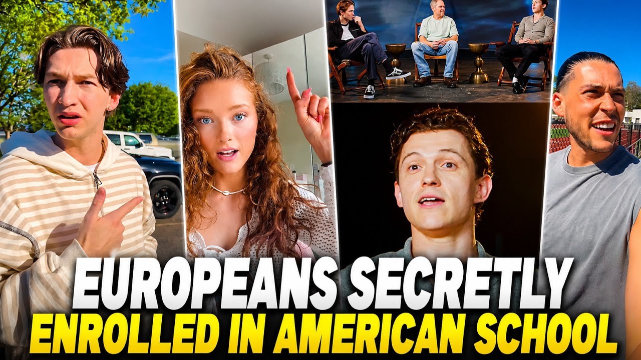 Europeans Thought America Schools Were Fake Until They Visited.. Now They're Attending Our Schools!
