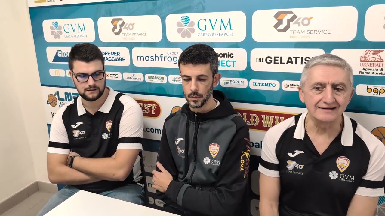 Virtus Roma-Paperdi Juvecaserta 99-63, Serie B 2025/26: le interviste post match