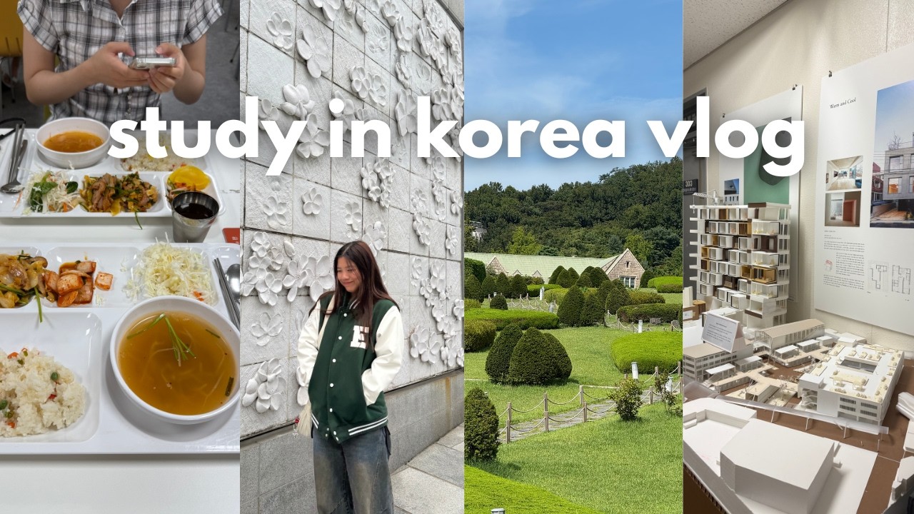korea vlog🇰🇷 // first day of school @ ewha, study abroad diaries