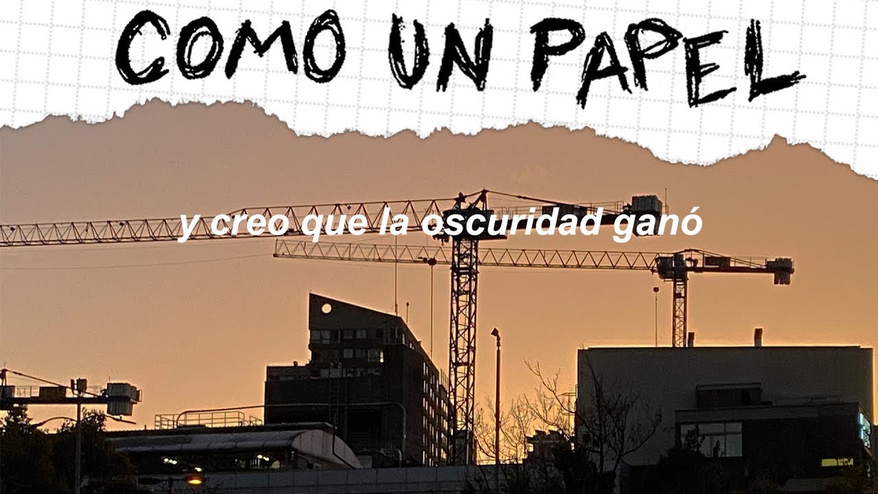 Instincktt - COMO UN PAPEL INSTRUMENTAL (Lyric Video)