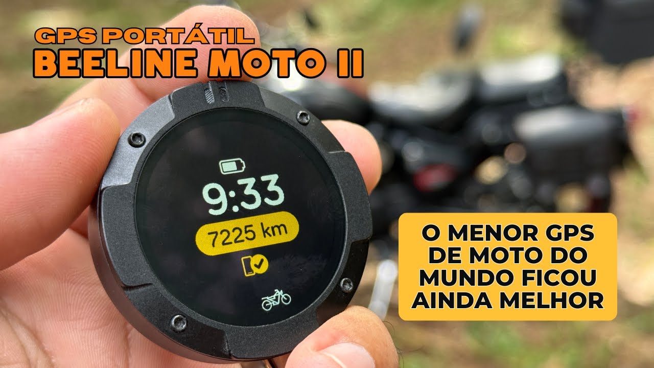 Beeline Moto II vs Beeline Moto I - O melhor e menor GPS para moto, agora em nova versão.