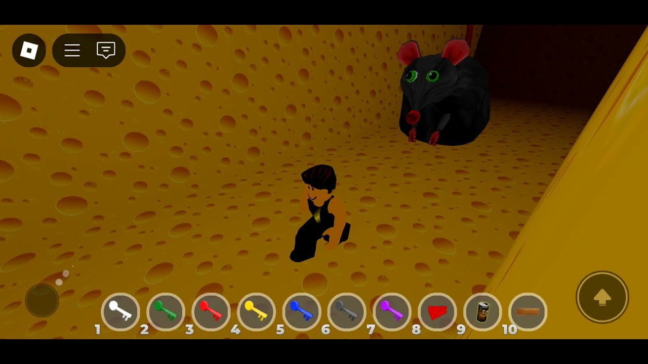 Jugando Roblox: Cheese Horror Escape!