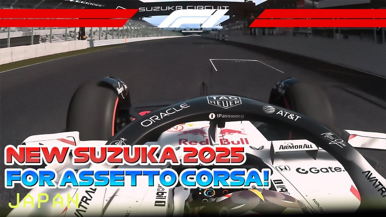 NEW Suzuka 2025 For Assetto Corsa! | #F1