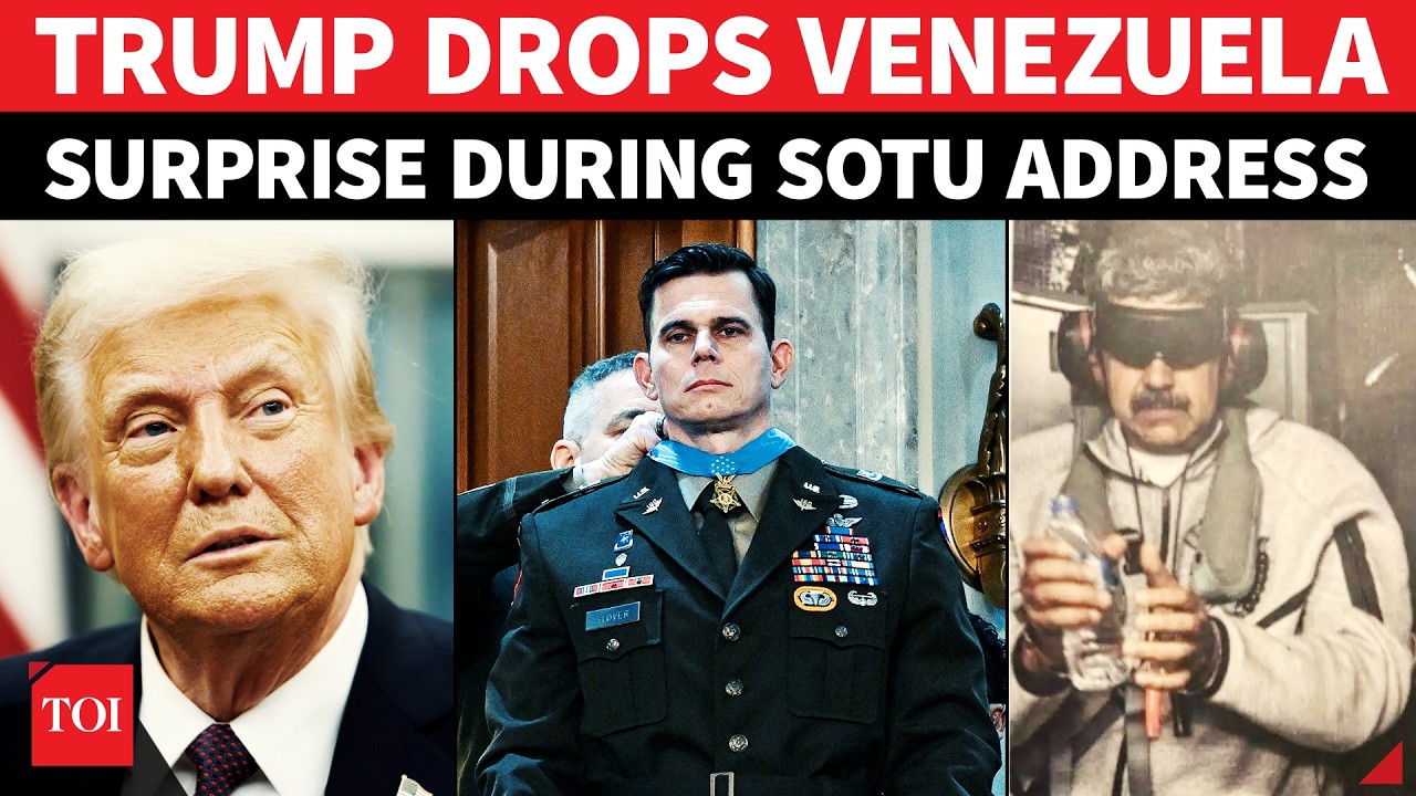 'Look At Him': Trump Drops Venezuela Surprise in SOTU; House Stunned As Maduro Revelation Unfolds