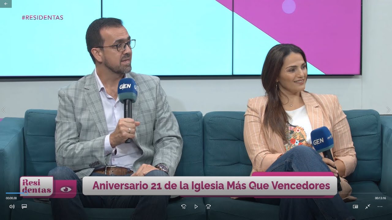 Entrevista a Emilio y Liliam Agüero para el programa Residentas por canal GEN