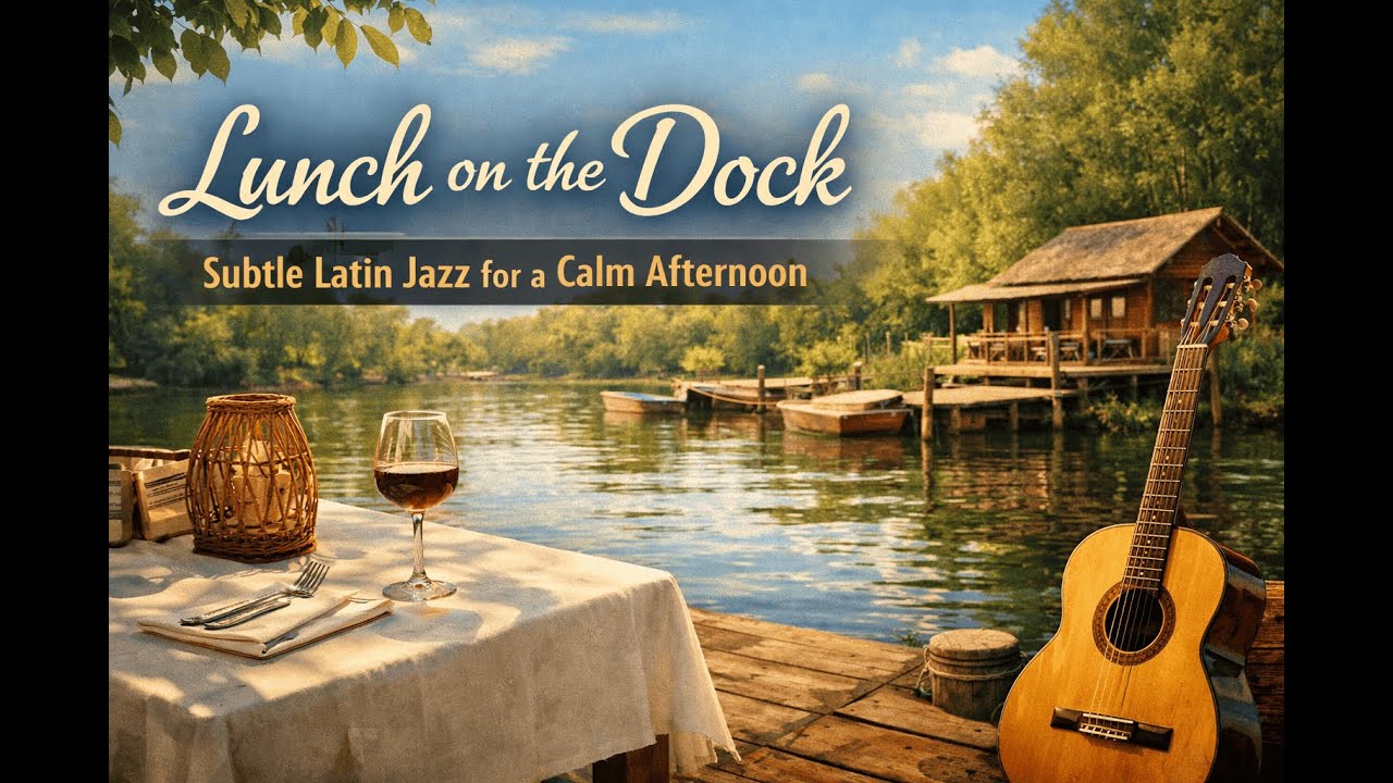 Lunch on the Dock | Subtle Latin Jazz for a Calm Afternoon