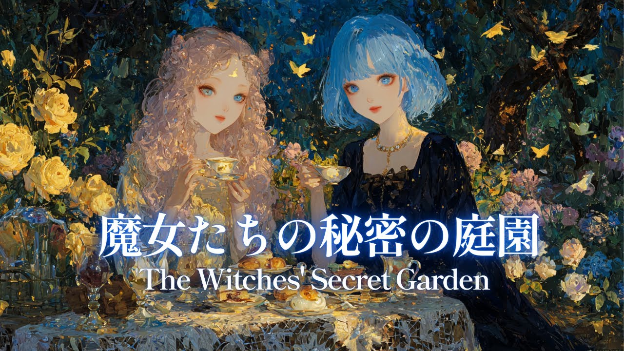 【異世界ケルト音楽】魔女たちの秘密の庭園 - No.3 Amor - The Witches' Secret Garden【作業用/幻想的/癒し/勉強用】