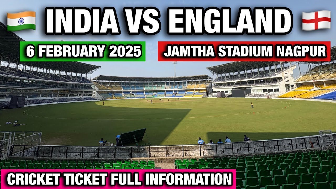 Nagpur Jamtha stadium ka sundar najar 2025 || Jamtha stadium Nagpur 2025||