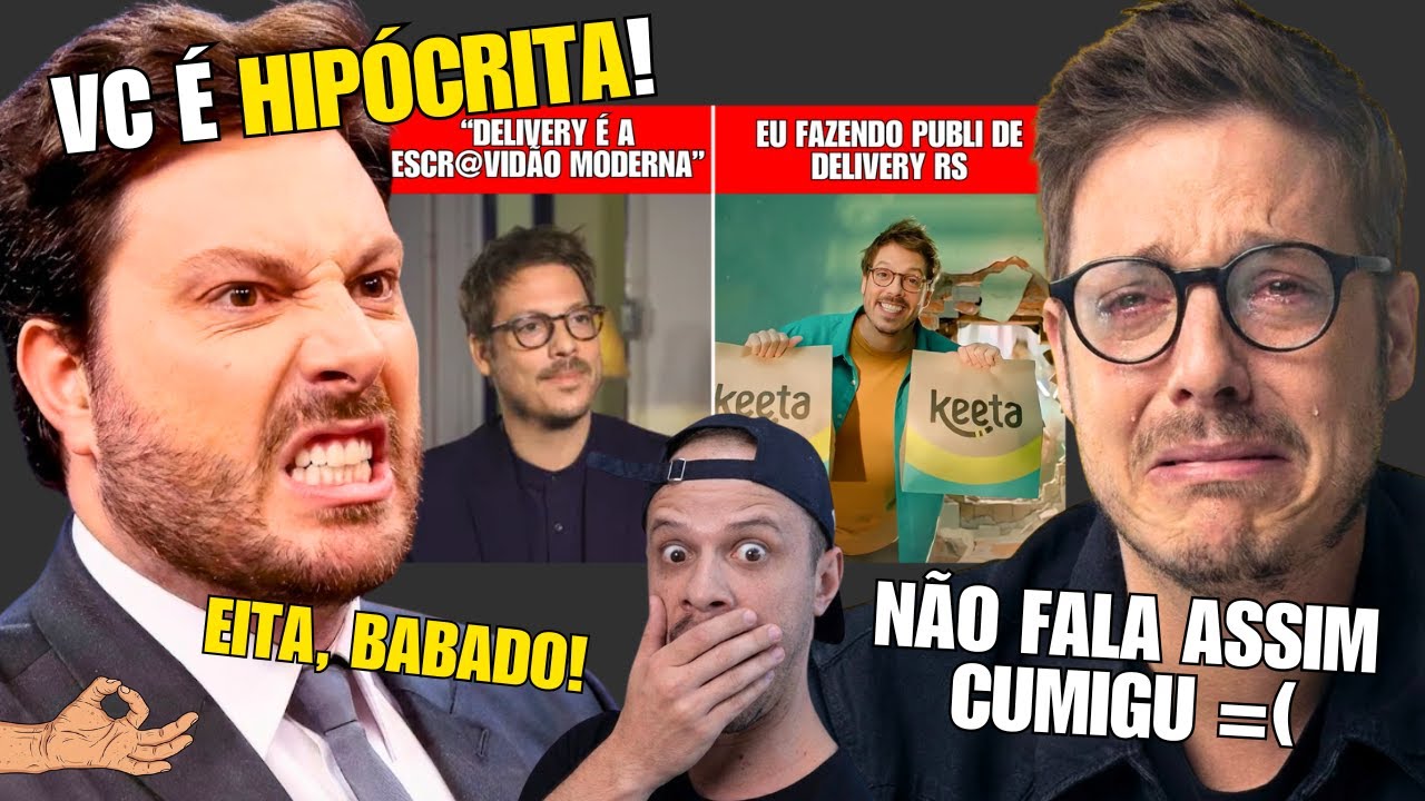 POLÊMICA: DANILO GENTILI pega PORCHAT no FLAGRA em publi hipócrita!