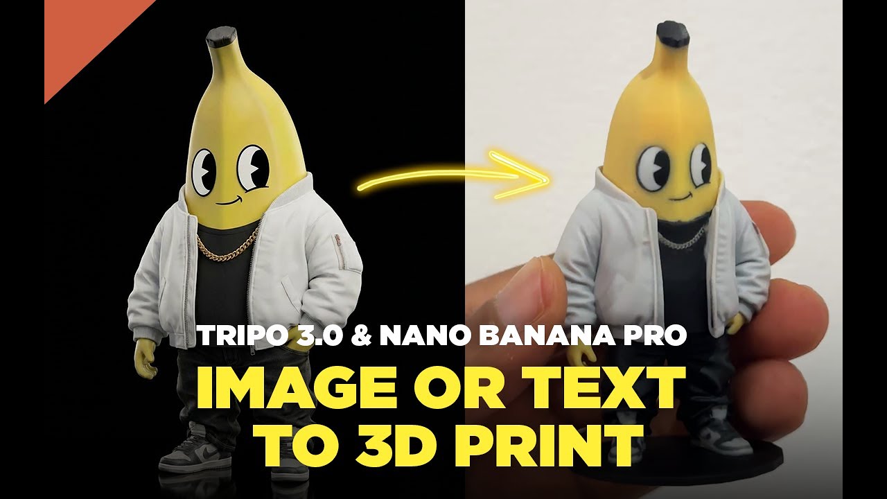 Tripo &mdash; Печать собственных 3D-объектов, созданных с помощью ИИ &mdash; от ИИ к реальности