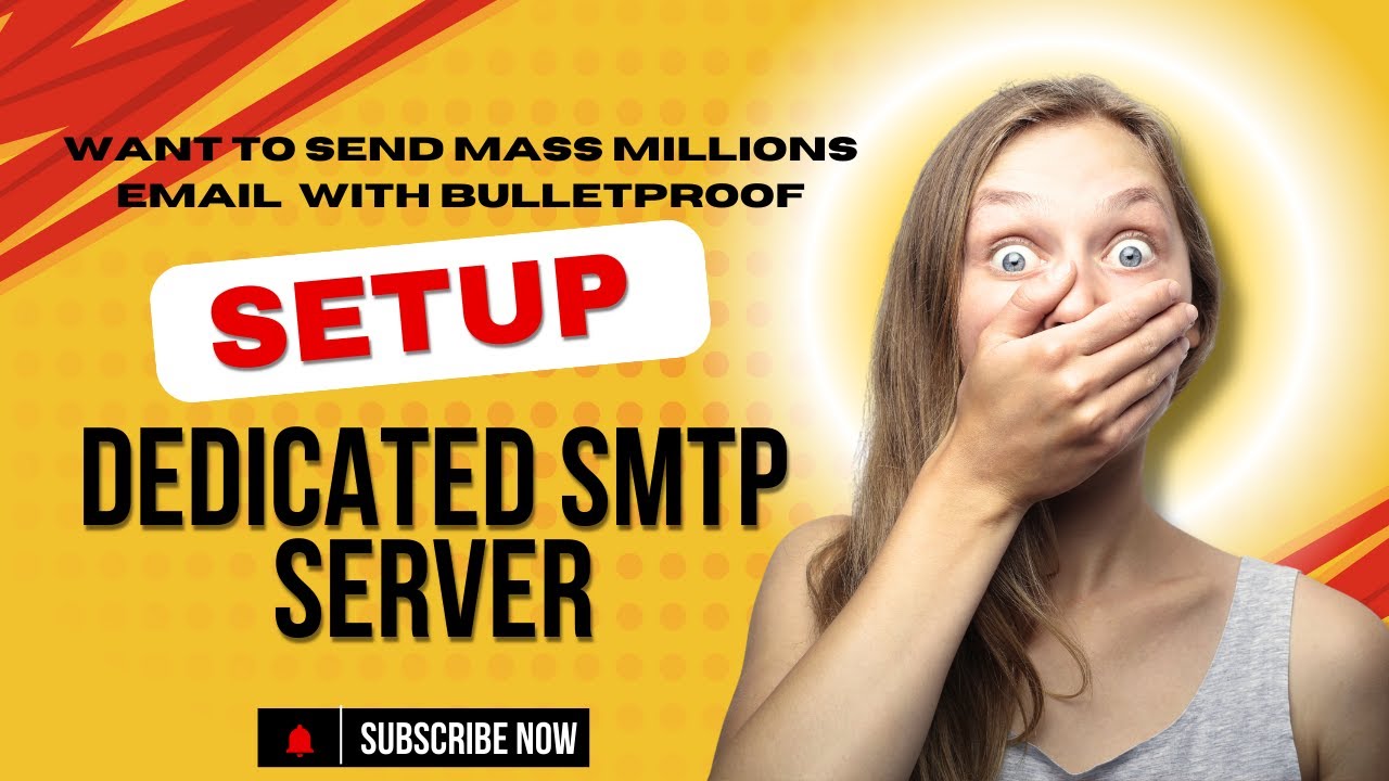 How To Setup a Dedicated SMTP Server 2025 for MAXIMUM Email Deliverability | Bulletproof SMTP