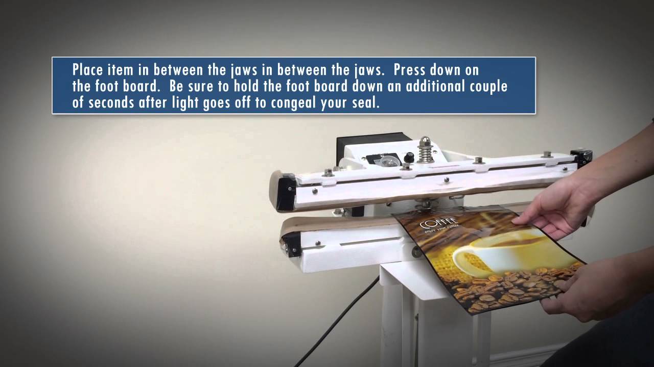 Sealer Sales W-Series Double Impulse Sealer