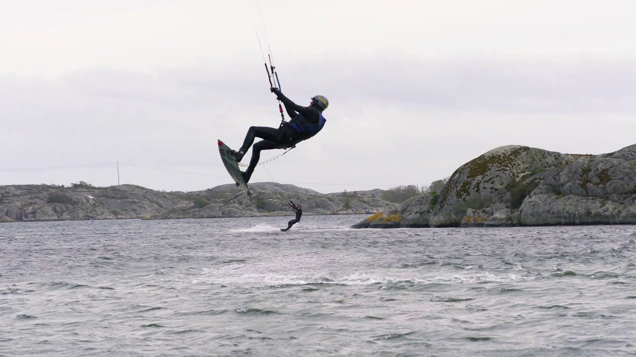 Kitesurfing in Sweden