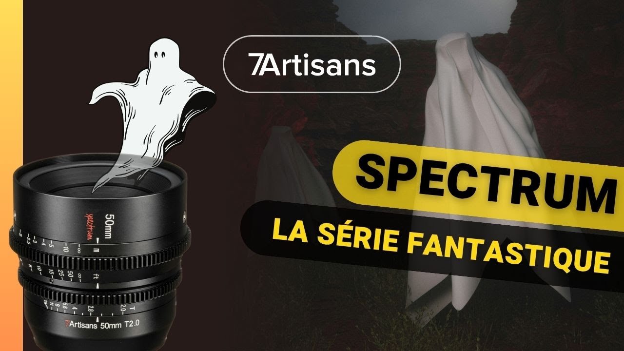 7Artisans Spectrum, une série accessible d’objectifs cinéma au look vintage