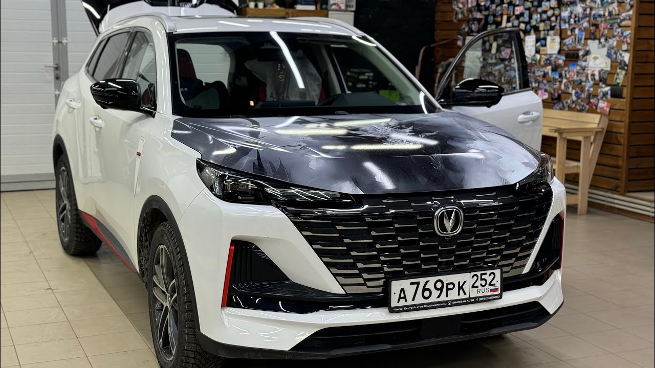Аудиосистема в Changan CS 55 PLUS . Замена штатных динамиков . Автозвук в ЧанГан 55 плюс