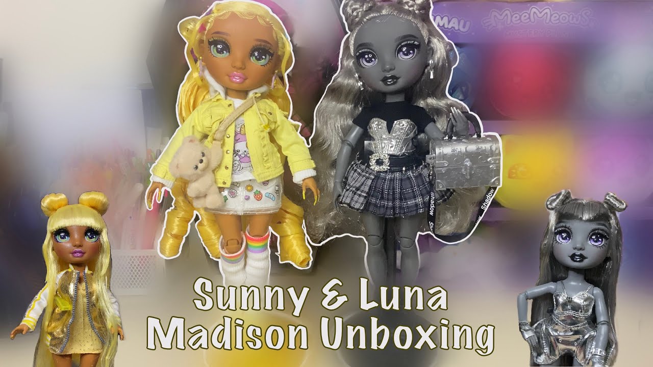 Unboxing the Stunning Rainbow High X Shadow High Twins Sunny and Luna Madison