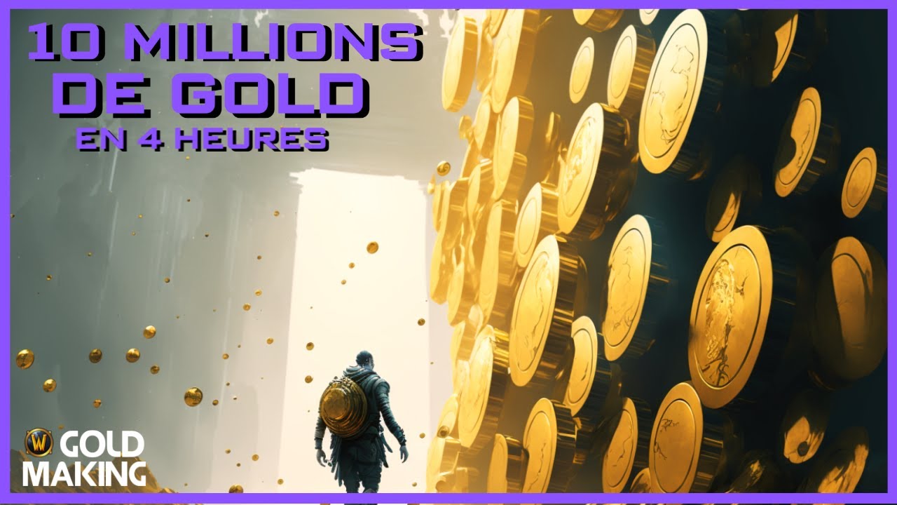10M DE PO EN 4 HEURES - CETTE METHODE EST DINGUE - DRAGONFLIGHT WOW GOLD FARMING FR