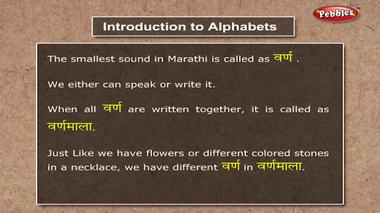 Learn Marathi Alphabets | मराठी शिकूया | Learn Marathi Through English | Learn Marathi Grammar