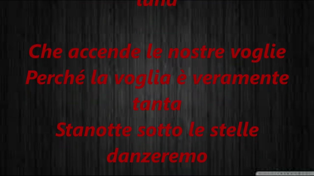 base Francesco D'Aleo   Stasera tu verrai con me karaoke