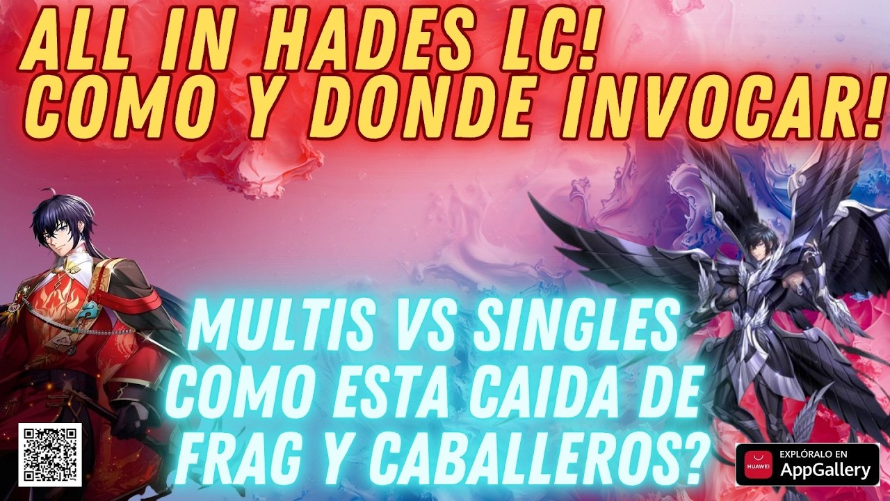 ALL IN HADES LC! COMO ESTA LA CAIDA DE FRAG Y CABALLEROS! COMO Y DONDE INVOCAR! Y LOS FRAG DE HADES?