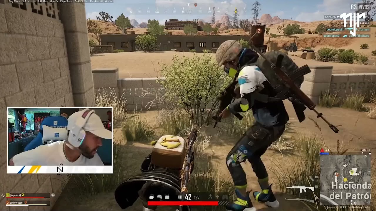 Neymar Jr is Still a Noob at PUBG 😂