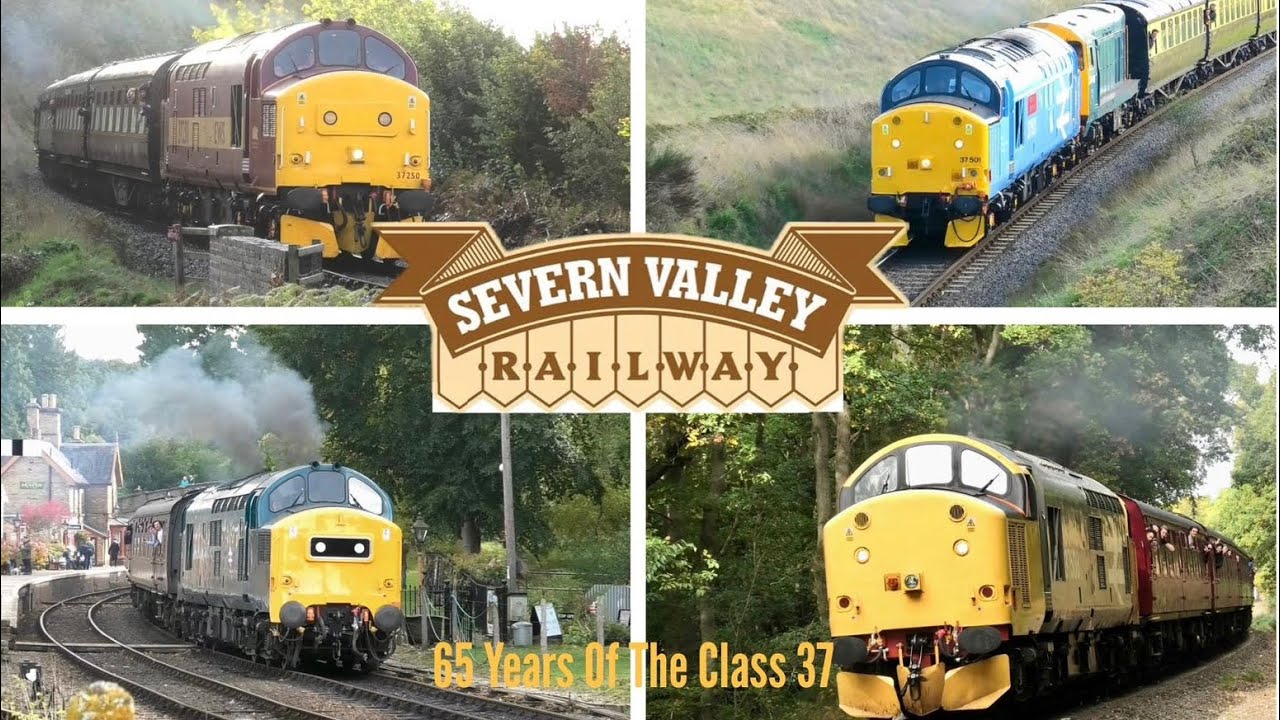Celebrating 65 Years Of The Class 37- Severn Valley Railway- 2025- 4K