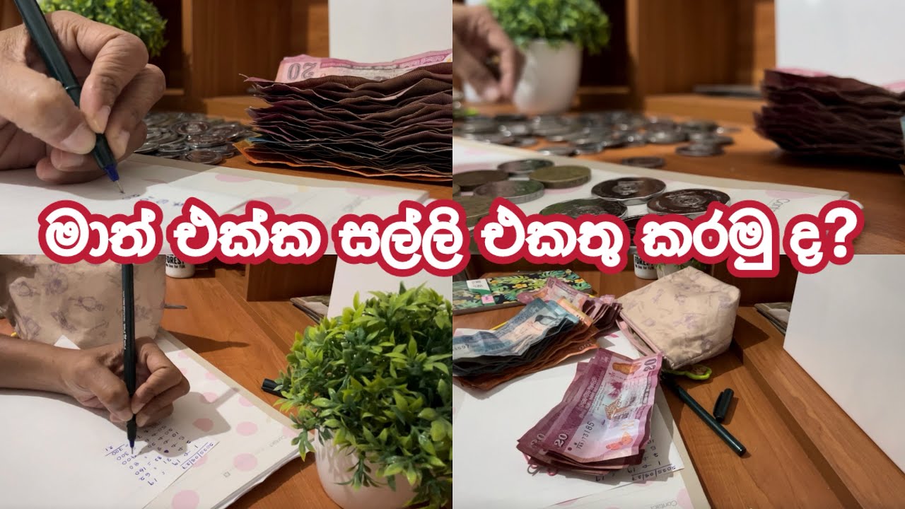 My First Video | මාත් එක්ක සල්ලි එකතු කරමු ද? 💰 |Simple Money Tips for a Better Life 