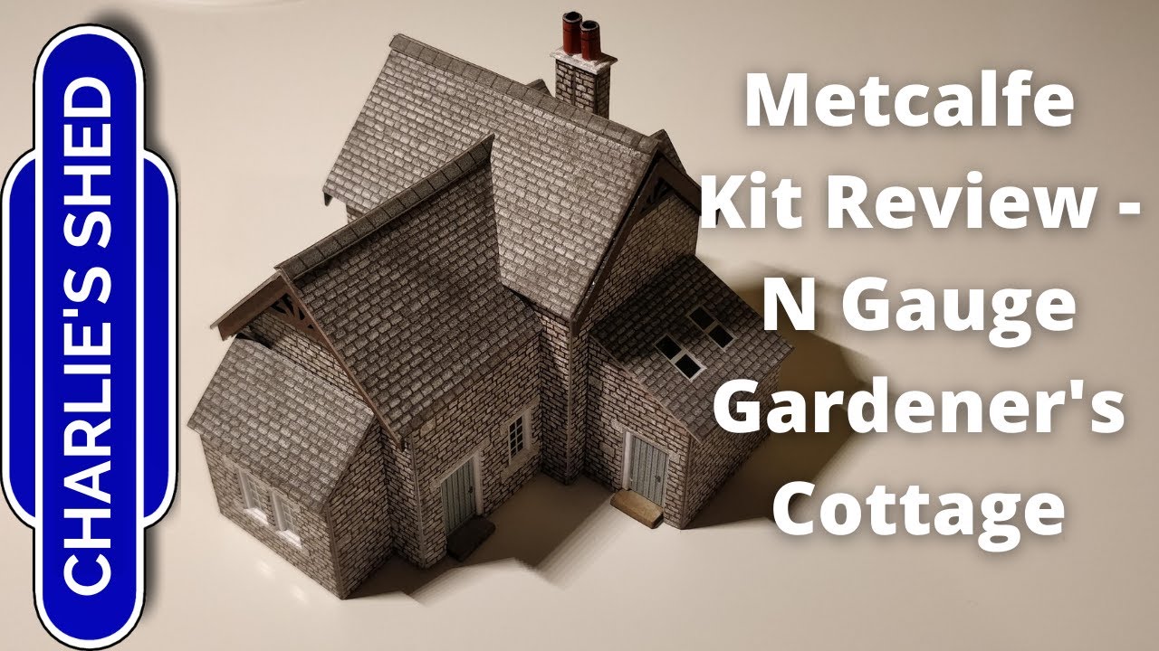 Metcalfe N Scale Gardener's Cottage Review