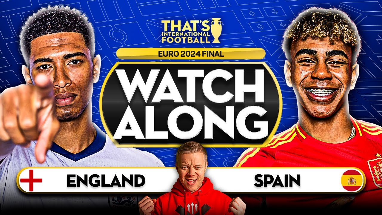 ENGLAND vs SPAIN! LIVE EURO 2024 FINAL with Mark GOLDBRIDGE