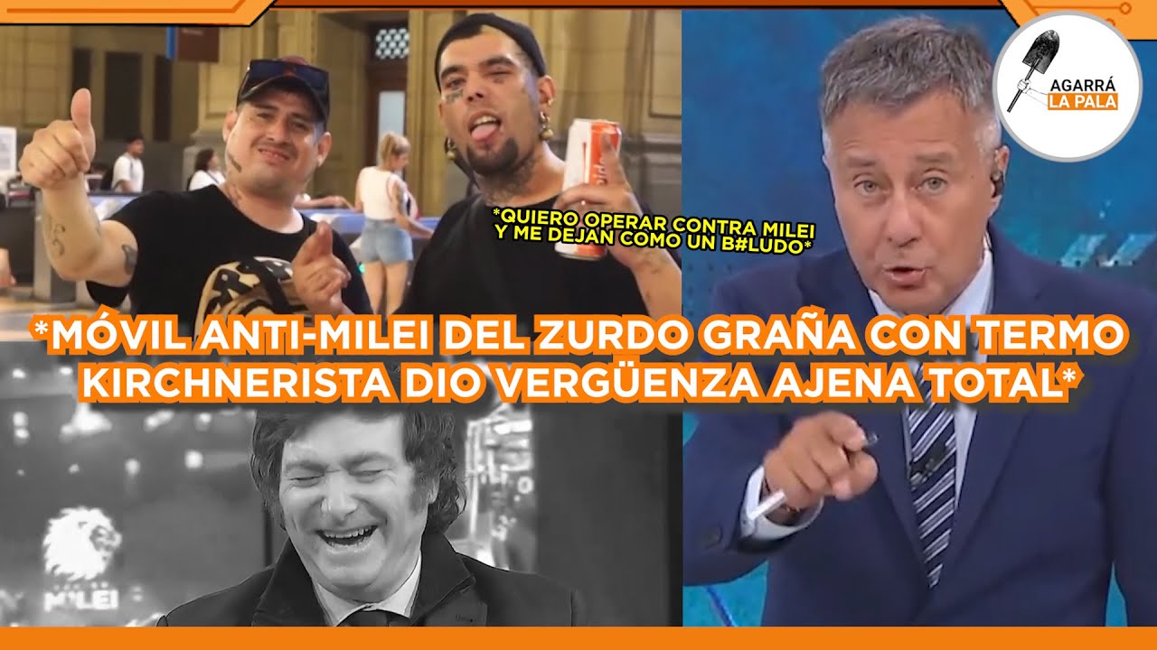 LO QUE PAS&Oacute; EN MOVIL ANTI-MILEI DEL CANAL DE MASSA CON TERMO KIRCHENRISTA DIO VERG&Uuml;ENZA AJENA TOTAL